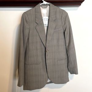 H&M one button blazer